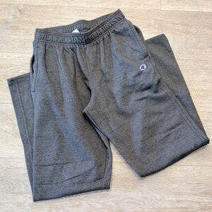 Men Champion Dark Gray Joggers medium